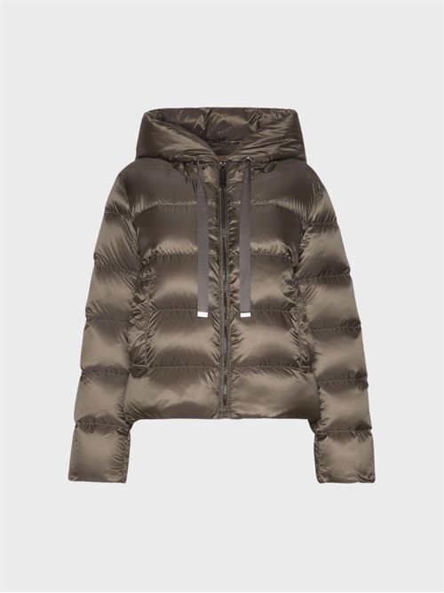 Short quilted striped padded jacket MAX MARA THE CUBE | 2629486025600062